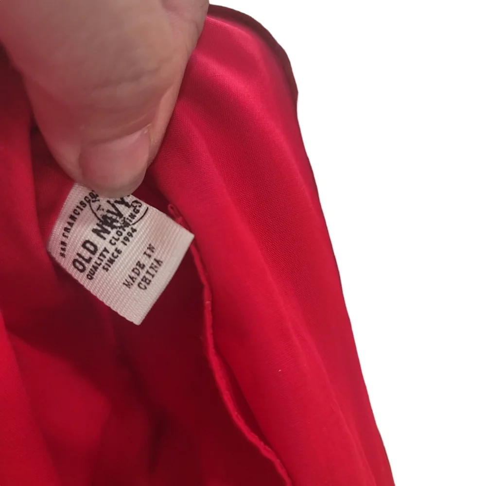 Pink Orange canvas wooden handle summer clutch bag - Picture 3 of 6